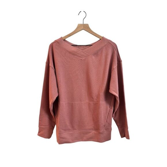 Fabletics Zaylee Cross Front Off Shoulder Pullover - Picture 1 of 2